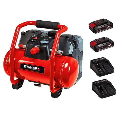 Compresor De Aire 6lts 36v Bat+ Cargador Einhell 4020450