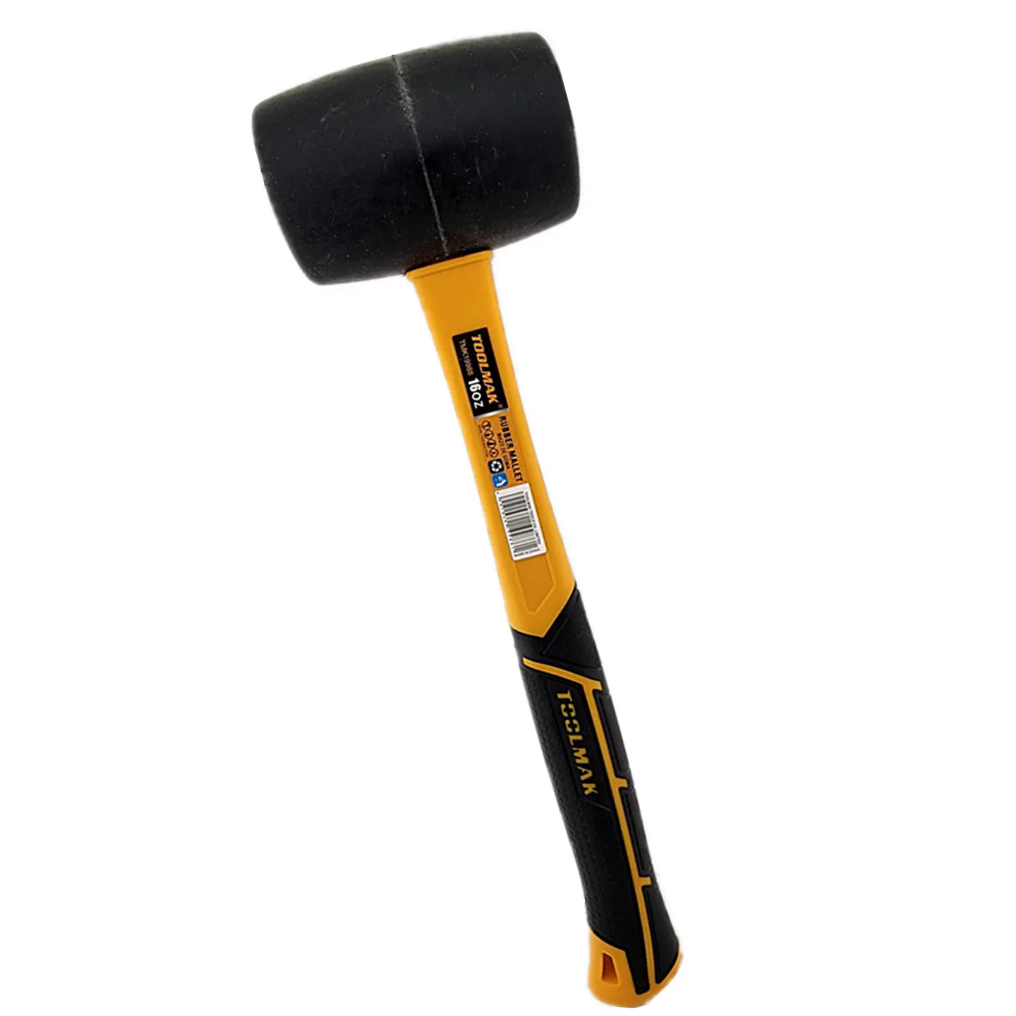 Combo Martillo Mazo De Goma 16oz Toolmak Tmk19988 1