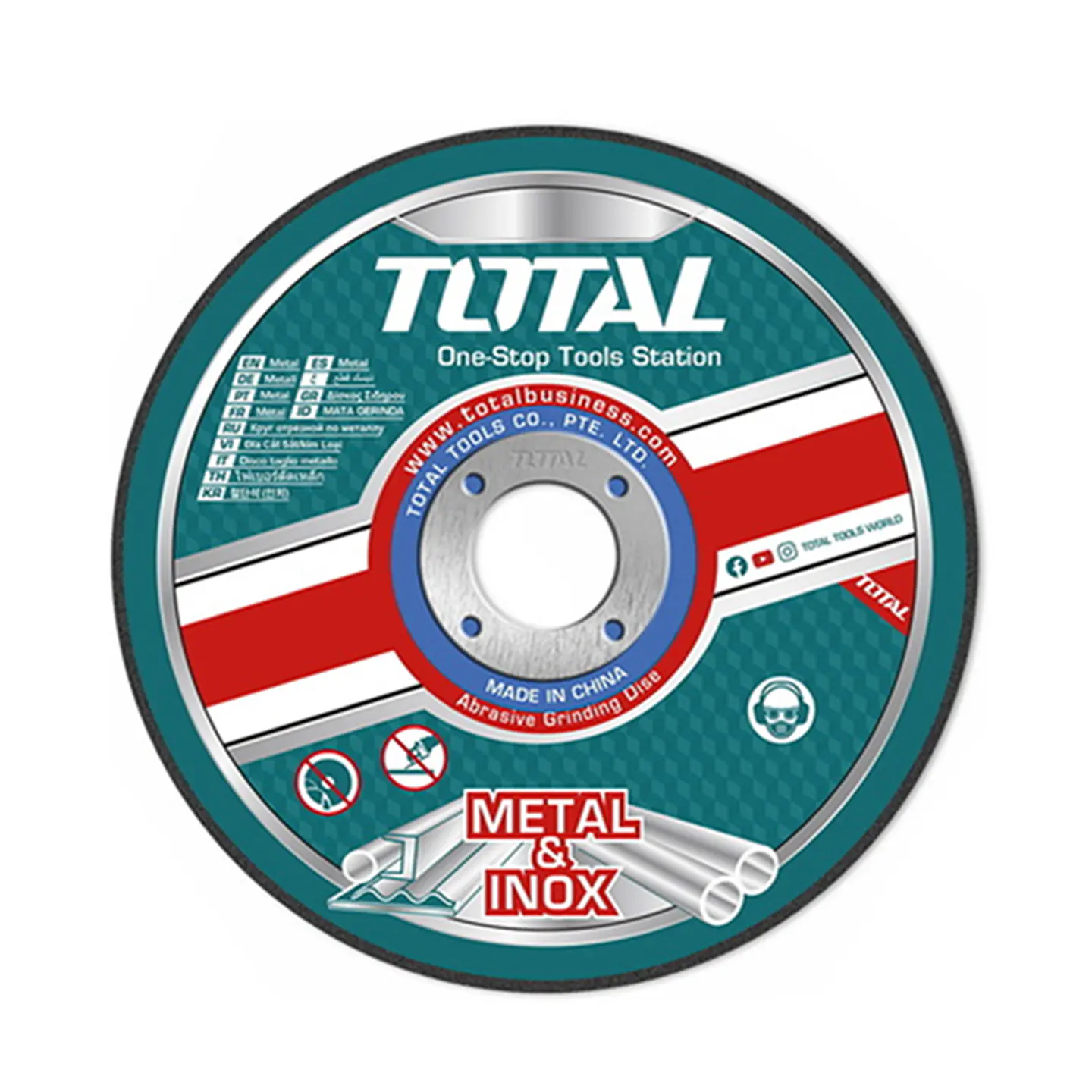 Disco De Corte P/ Metal Acero Inoxidable 76mm 5 Unds Total 1