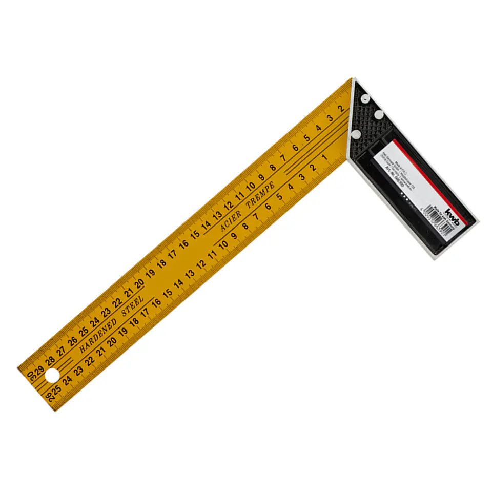 Escuadra Carpintero Esquina 300mm Acero Templado Kwb 1