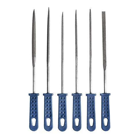 Kit Set Juego De Mini Limas 120mm 6 Piezas Kwb 926000