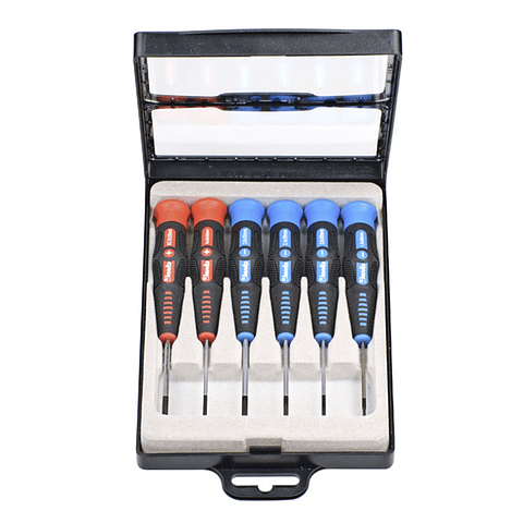 Kit Juego Destornilladores De Precision 6 Piezas Kwb 146100