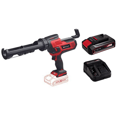 Pistola Calafatera 18v Bateria+ Cargador Einhell