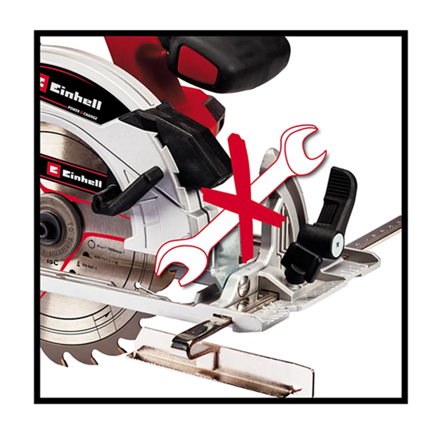 Sierra Circular 18v Bateria+ Cargador Einhell 2