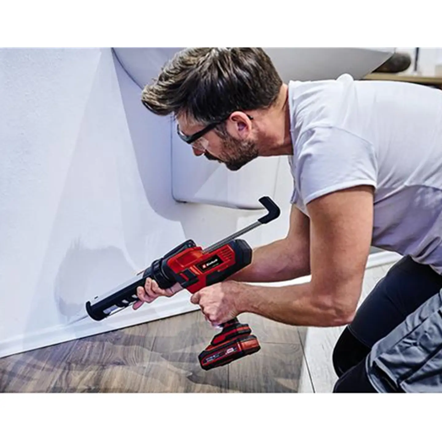 Pistola Calafatera 18v Bateria+ Cargador Einhell 2