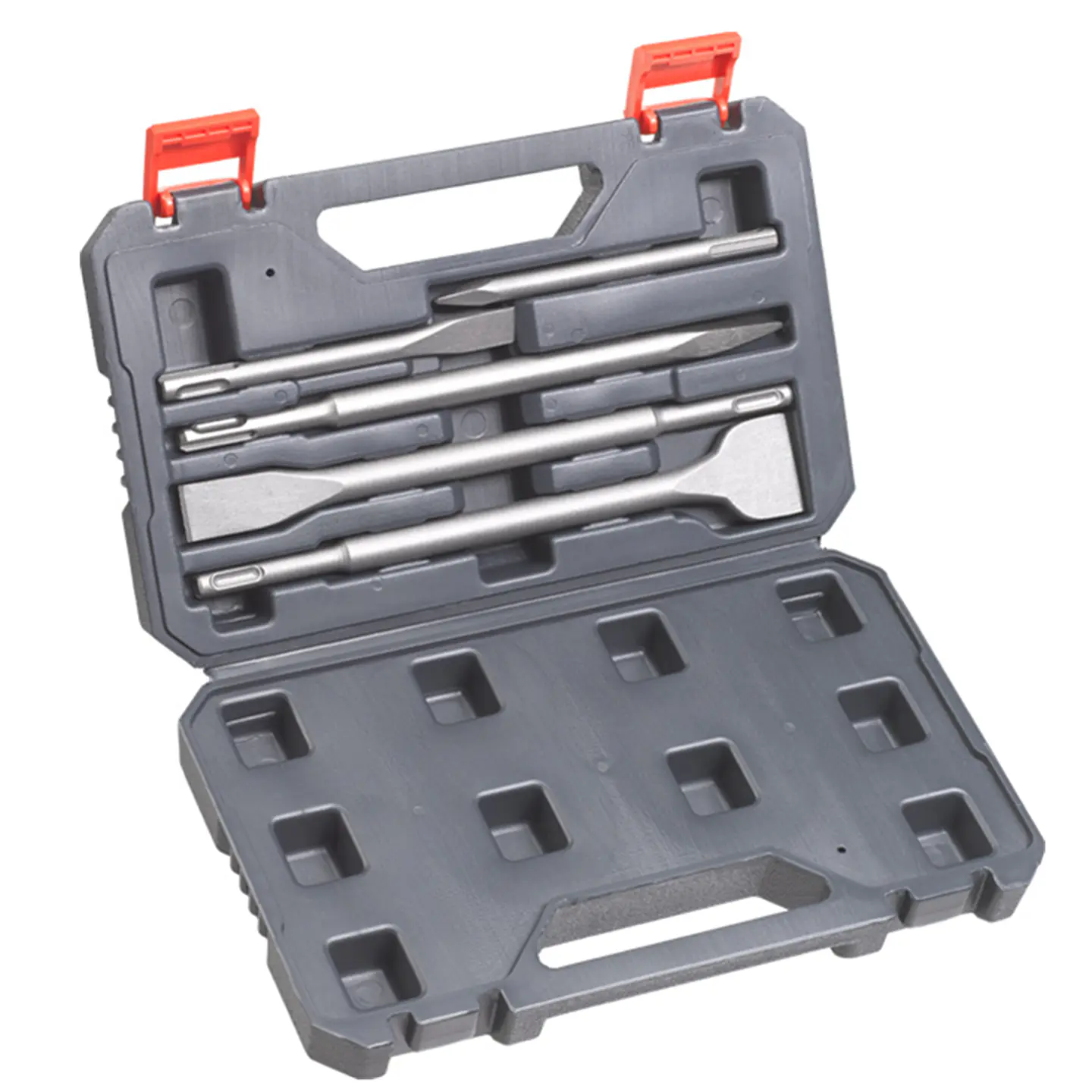 Set Cinceles Para Rotomartillo Sds Plus 5 Pcs Kwb 1