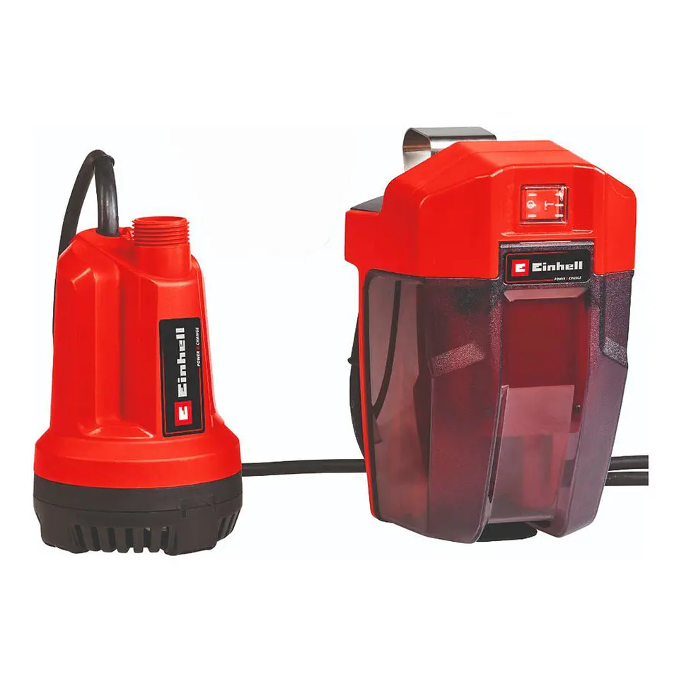 Bomba De Agua Limpia 18v Bat + Cargador Einhell 2