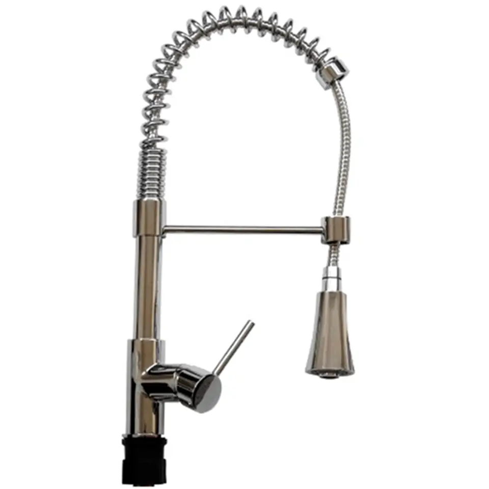 Llave Monomando Lavaplatos Vertical Profesional 1