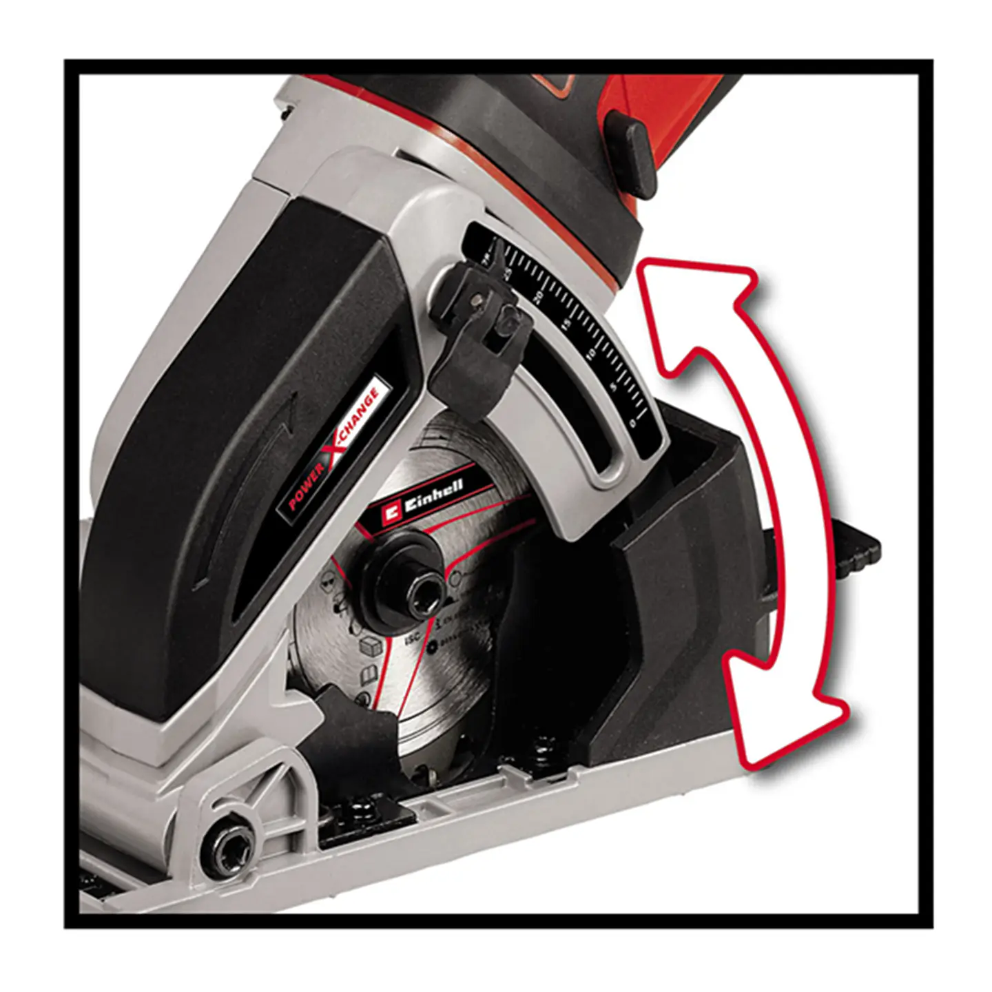 Mini Sierra Circular 18v Bat+ Cargador Einhell 3