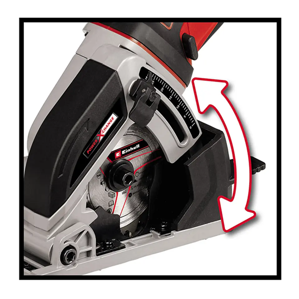 Mini Sierra Circular 18v Bat+ Cargador Einhell 3