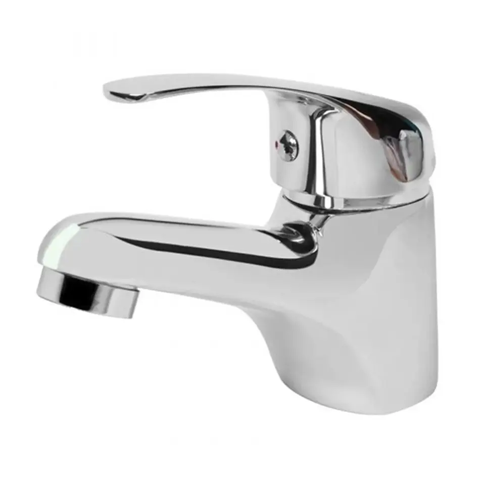 Llave Monomando Lavamanos Lavatorio Cromado T 1