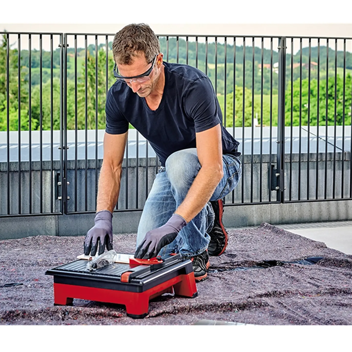 Cortador Cortadora Ceramica 18v Bat+ Carg Einhell 4