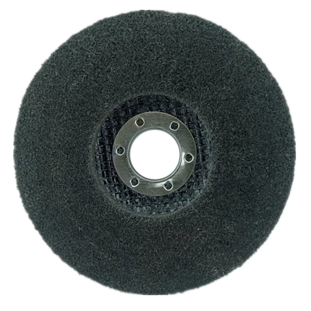 Disco De Esponja 115mm Pulir Acero Inox Madera Mármol Total 2