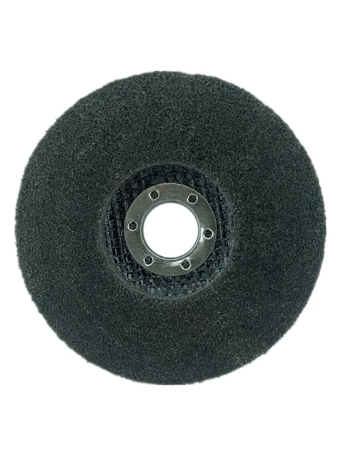 Disco De Esponja 115mm Pulir Acero Inox Madera Mármol 5 Unds