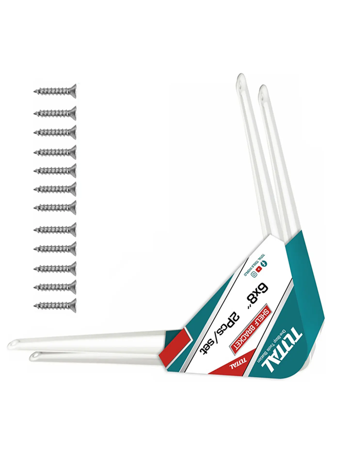 Soporte Escuadra Para Repisa Estante 6''x8'' 2 Unds Total 2