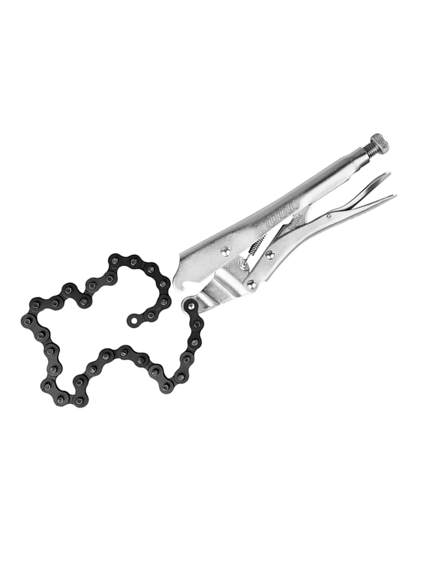 Alicate De Presion Caiman Tipo Cadena 10 Pulgadas Total 3