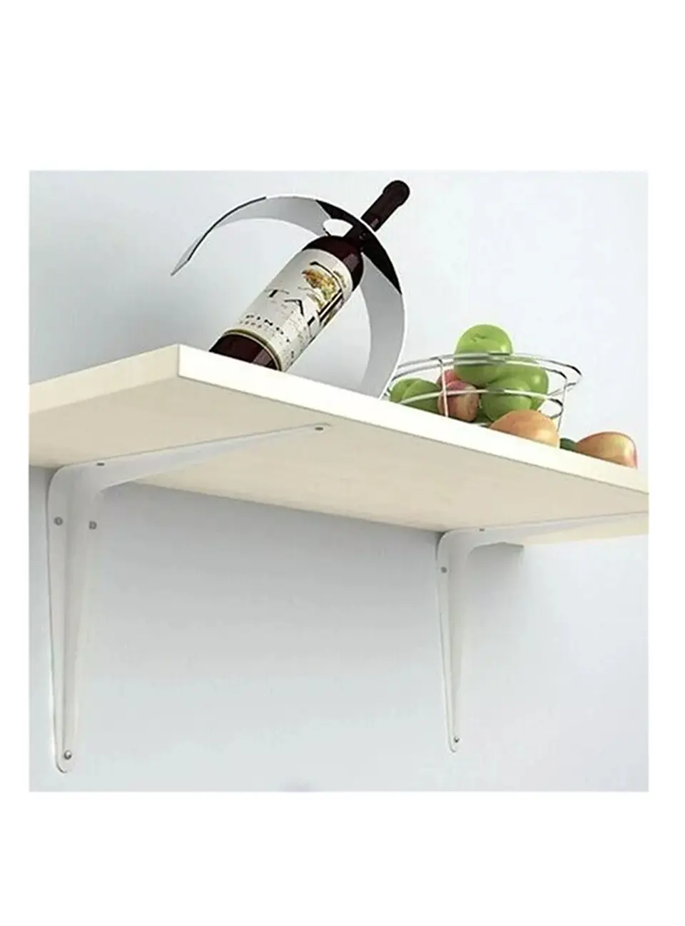 Soporte Escuadra Para Repisa Estante 6''x8'' 2 Unds Total 3