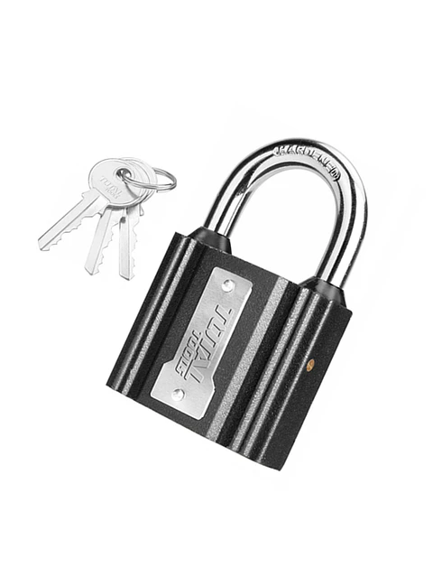 Candado De Seguridad 50 Mm Con 3 Llaves Total Tlk31501