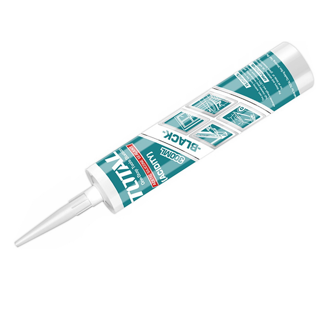 Silicona Sellante Cartucho 300 Ml Color Negro Total 1