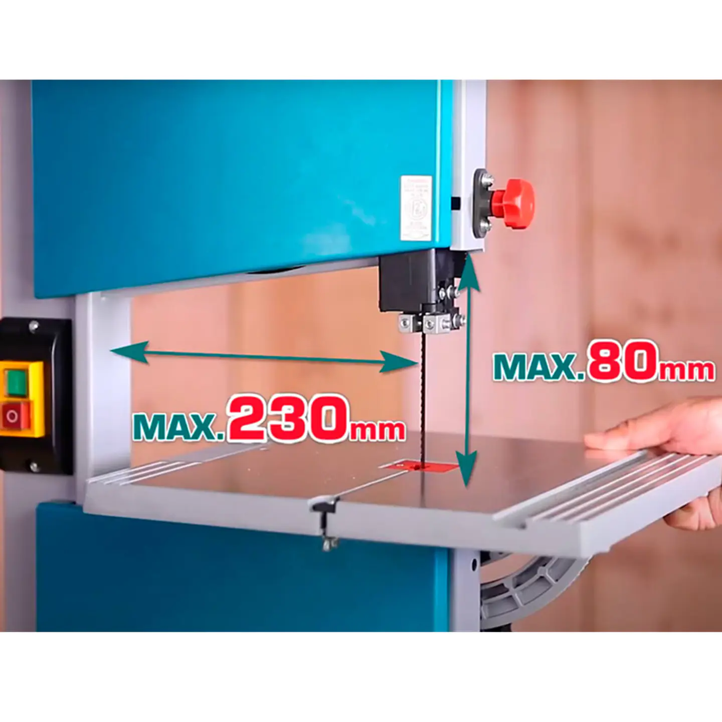 Sierra De Cinta Huincha Banda 350w Total Ts730301 3
