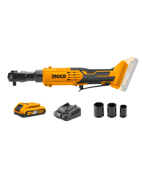 Llave Chicharra 3/8 Inalambrica 20v Bateria + Cargador Ingco