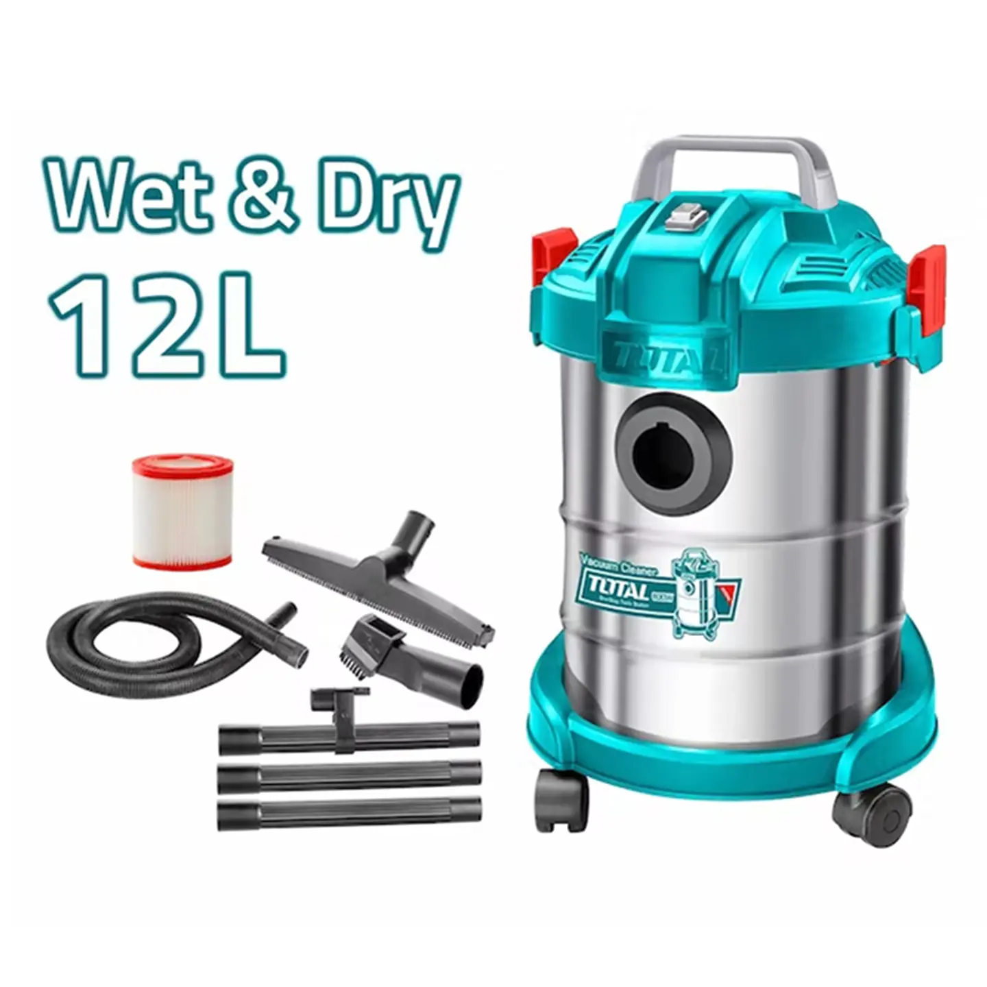 Aspiradora 800w 12lts Polvo/ Agua Total Tvc14122 2