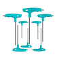 Set Juego Llaves Allen Hexagonal C/mango T 8 Pcs Thhw80816 - Miniatura 1