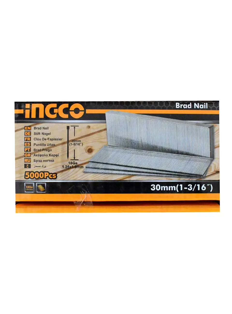 Clavos Para Clavadora 30mm 5000 Unidades Ingco Ana18301 3