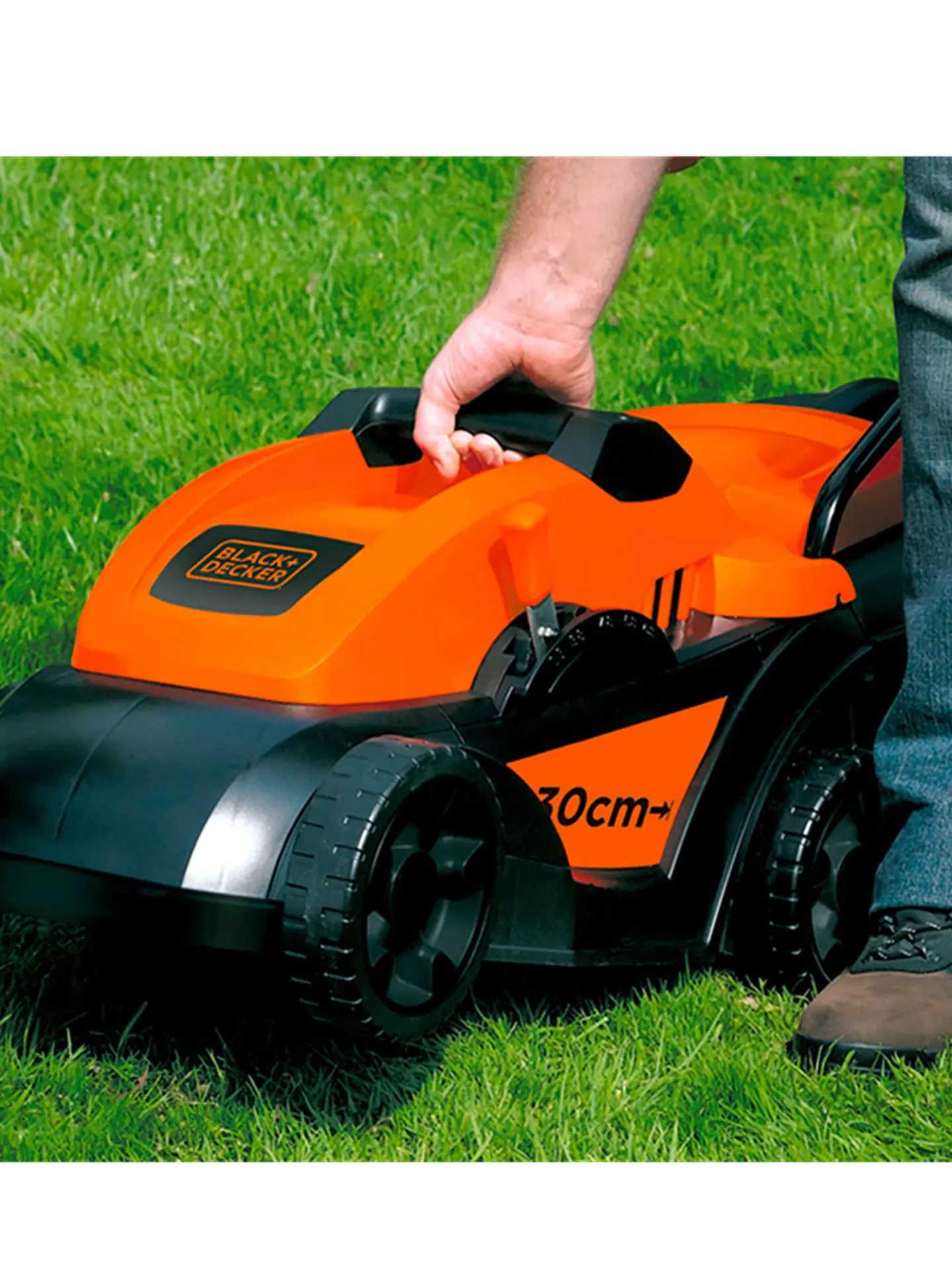 Cortacésped 30cm 1000w Black+decker Gr3000-b2c 2