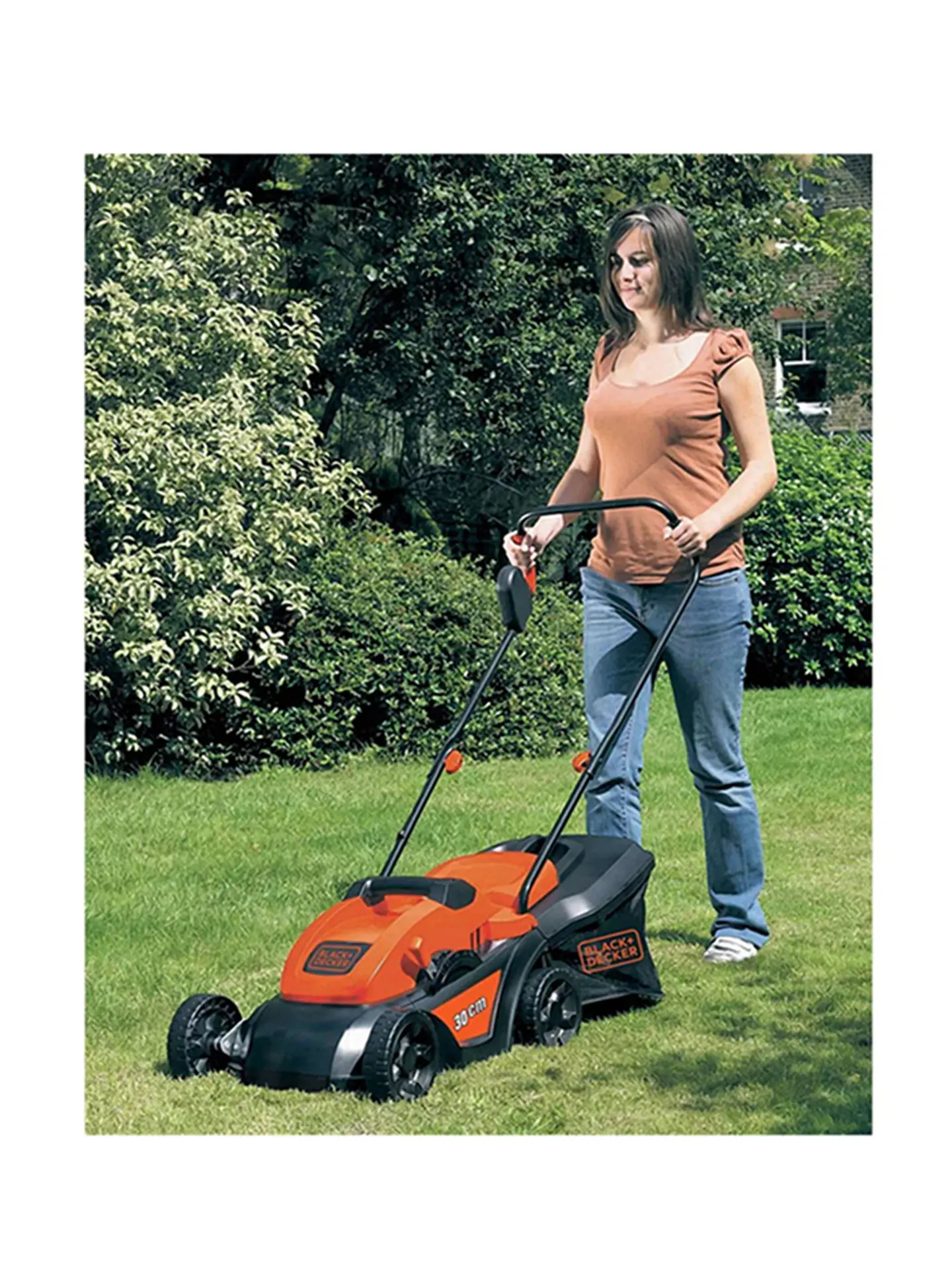 Cortacésped 30cm 1000w Black+decker Gr3000-b2c 3