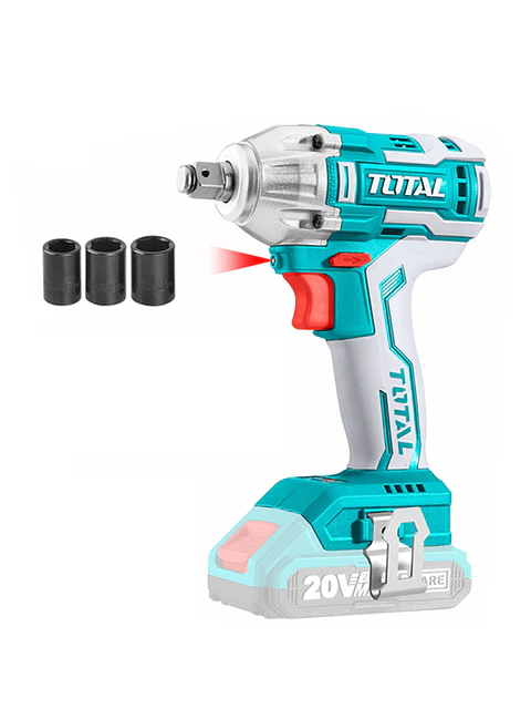 Taladro Pistola Llave Impacto 20v Bat+ Carg Total Tiwli20010