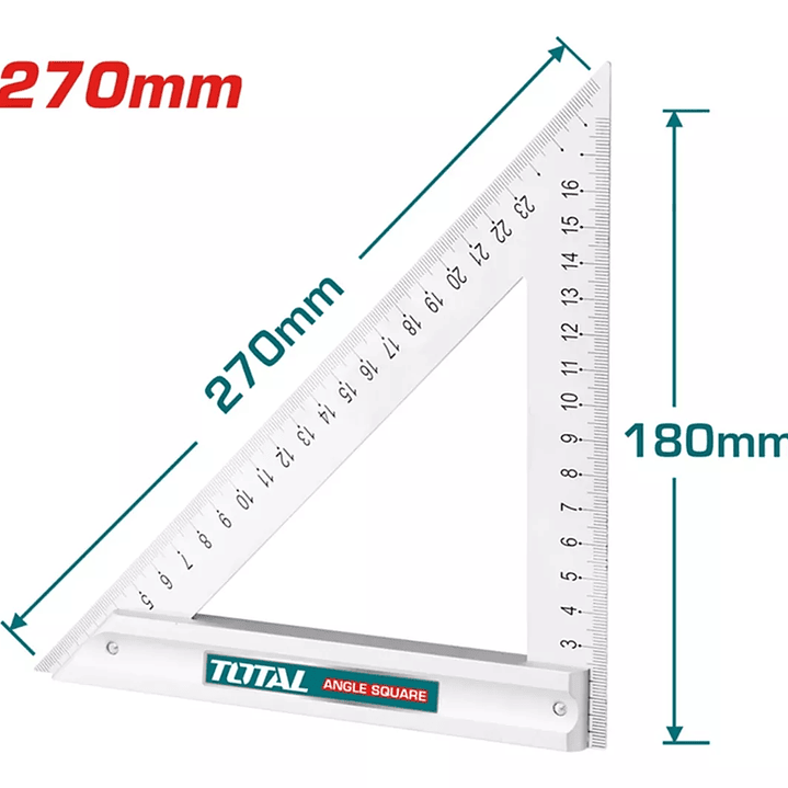 Escuadra Angular 270 X 180mm Triangular Carpinteria Total 2