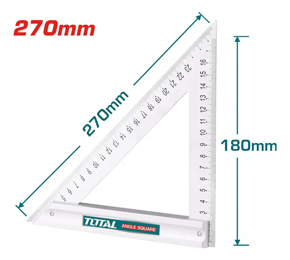 Escuadra Angular 270 X 180mm Triangular Carpinteria Total 2
