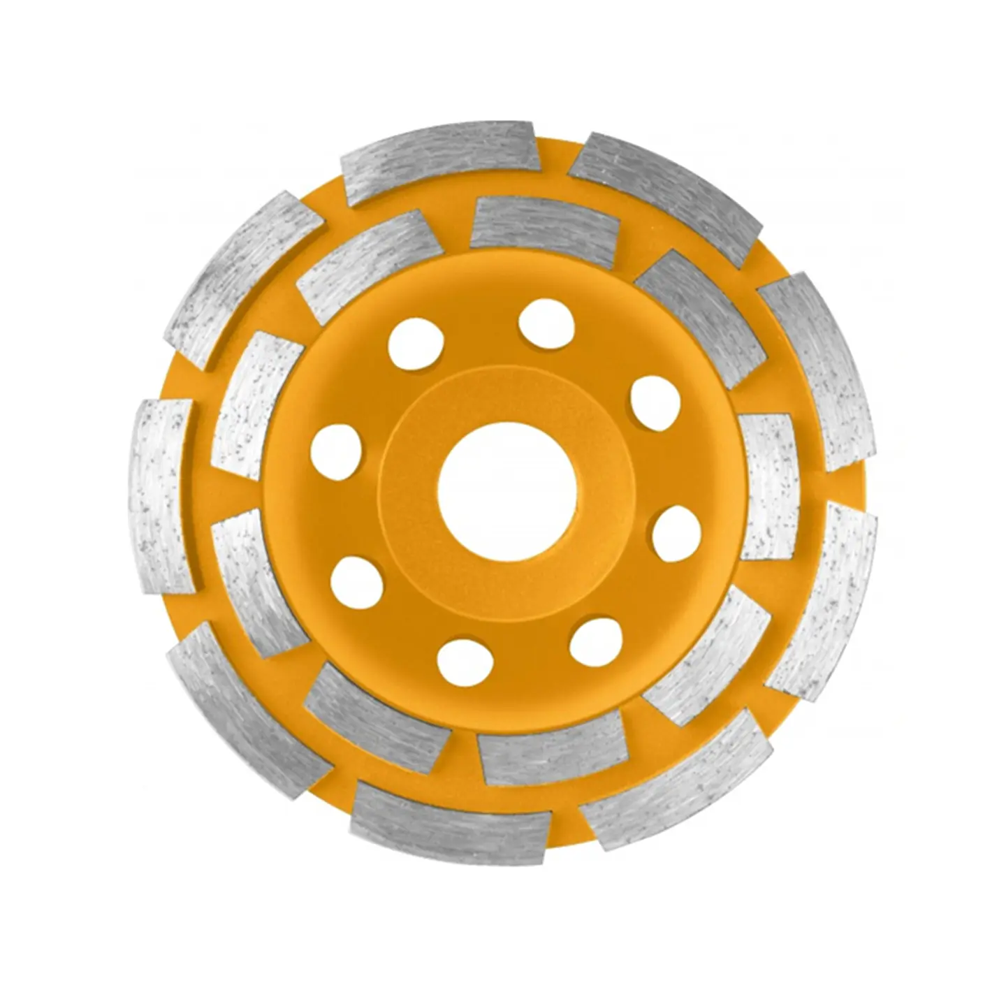 Disco Copa Diamantado Pulir Turbo 125mm Doble Segmento Ingco 1