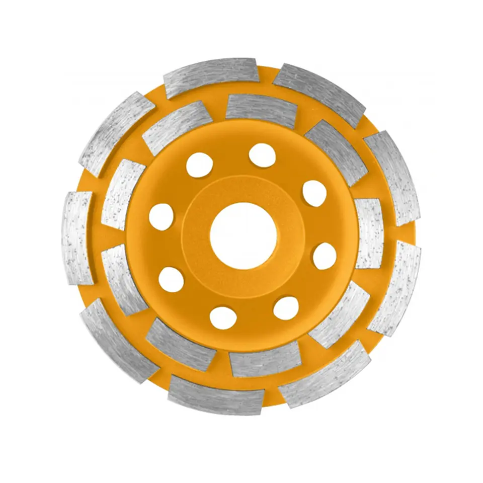 Disco Copa Diamantado Pulir Turbo 125mm Doble Segmento Ingco 1