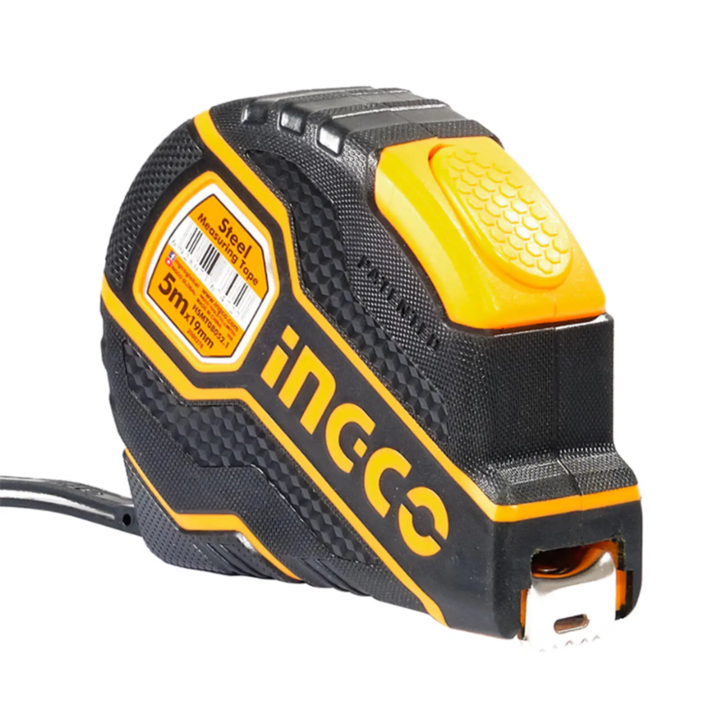 Cinta Huincha De Medir Metrica De Acero 5m Ingco Hsmt08052 1