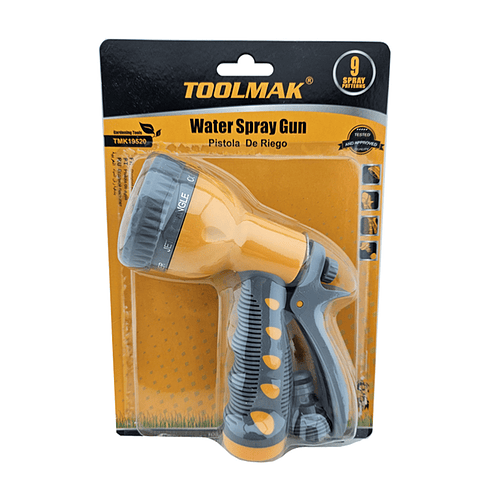 Pistola De Riego Jardín 9 Posiciones Toolmak