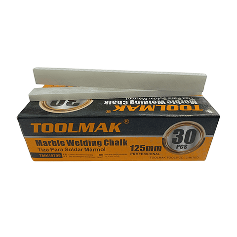 Tiza Marca Fierro Metal Caja 30 Unds 125mm Toomak
