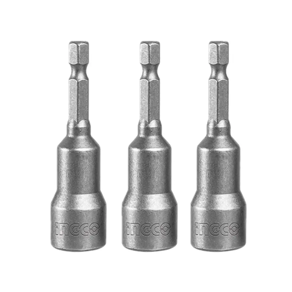 Adaptadores Para Taladro 10mm Punta Magnetica 3 Piezas Ingco 1