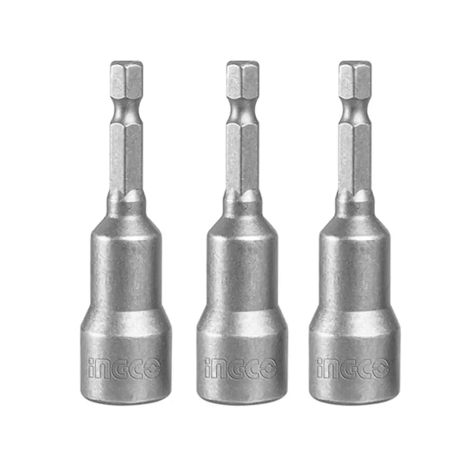 Adaptadores Para Taladro 12mm Punta Magnetica 3 Piezas Ingco 1