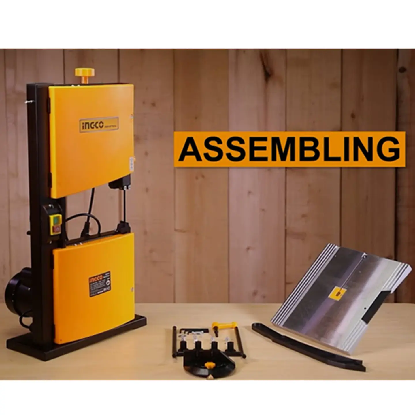 Sierra De Cinta Huincha Banda 350w Ingco Bas3502 2