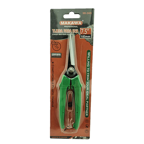 Tijera De Podar Fruta Uva 7.5 Pulgadas Mk-0485