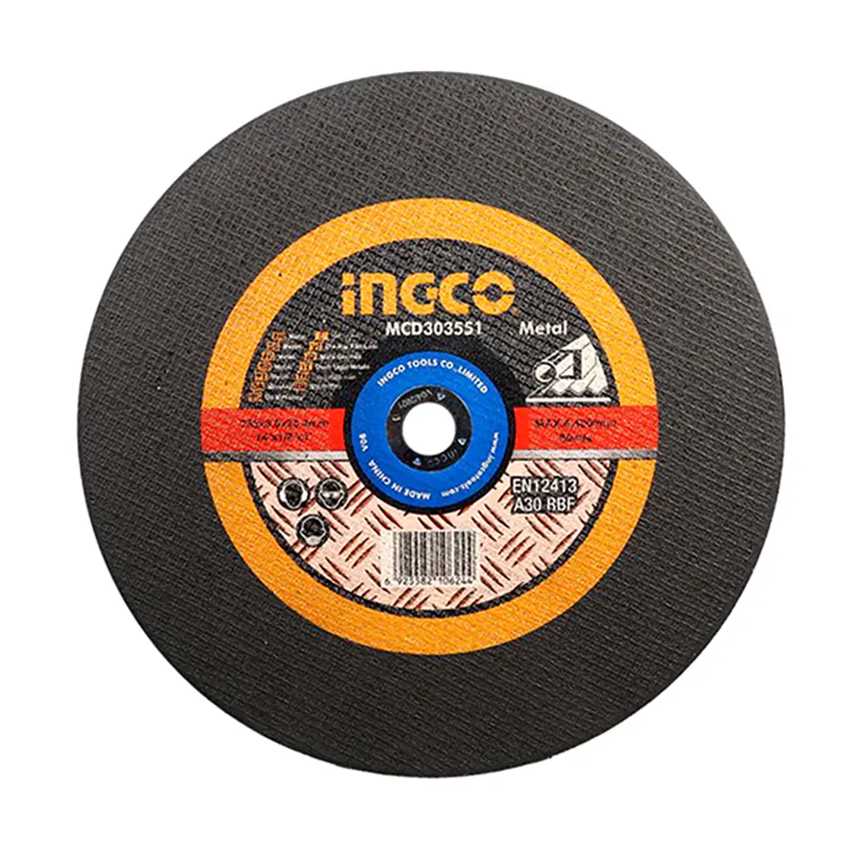 Disco Corte Metal 14 355mm Tronzadora Ingco Mcd303551 1