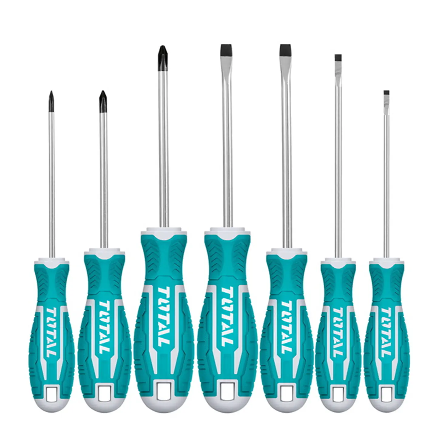 Set Destornilladores 7 Piezas Total Tht2506072 1