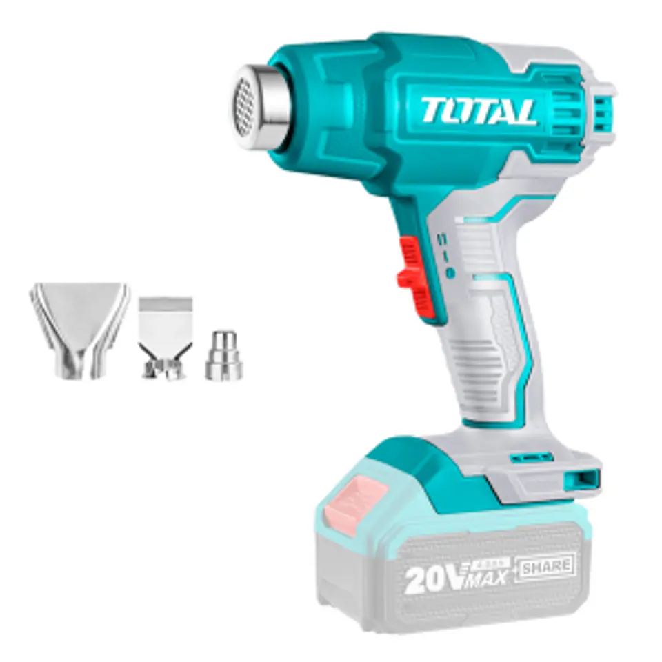 Pistola De Calor Inalámbrica 20v Total Tbli2002 1