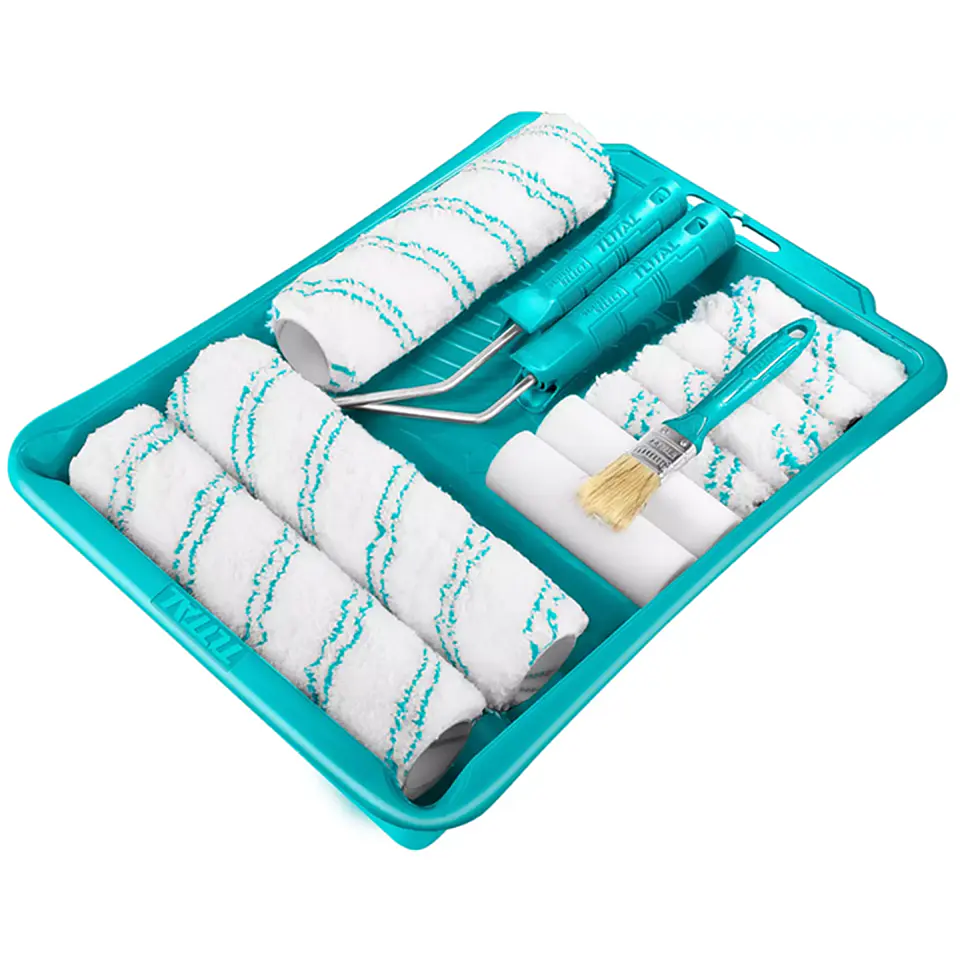 Kit Para Pintar Bandeja Rodillo 14 Pcs Tht862302 1