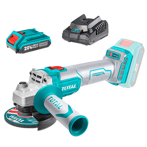 Galletera Esmeril Angular 20v 115mm Bat+Carg Total