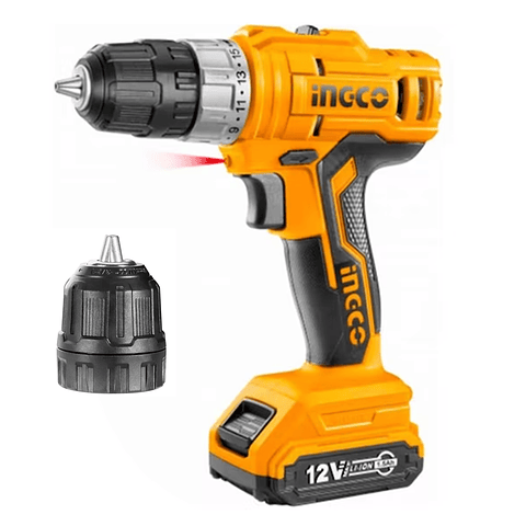 Taladro Atornillador 12v 10mm Bat+Carg+ Portabroca