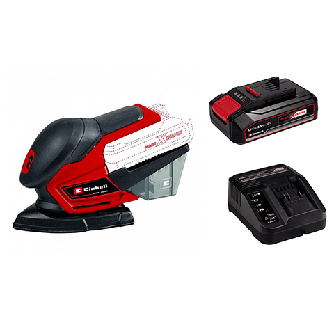 Lijadora Múltiple Inalambrica 18v Bateria + Cargador Einhell