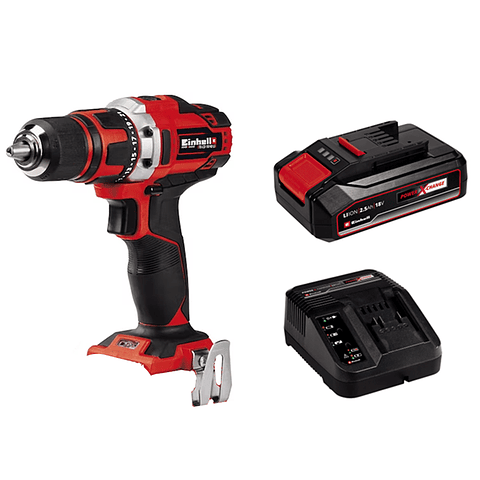 Taladro Atornillador Inalambrico 13mm 18v Bateria + Cargador Einhell